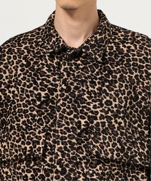 Journal Standard TRISECT（トライセクト）の「GOBLAN JQ BDU ジャケット＃（ブルゾン・メンズ・ネイビー/キャメル・MEDIUM/LARGE）」の7枚目の写真