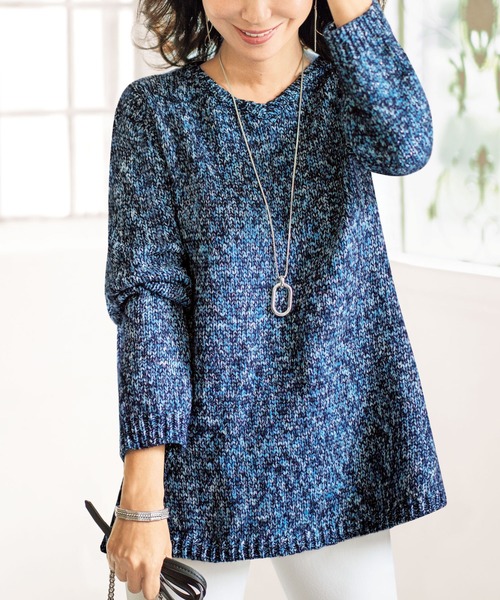 ラメ入りメランジニットプルオーバー ニット セーター Belluna ベルーナ のファッション通販 Zozotown