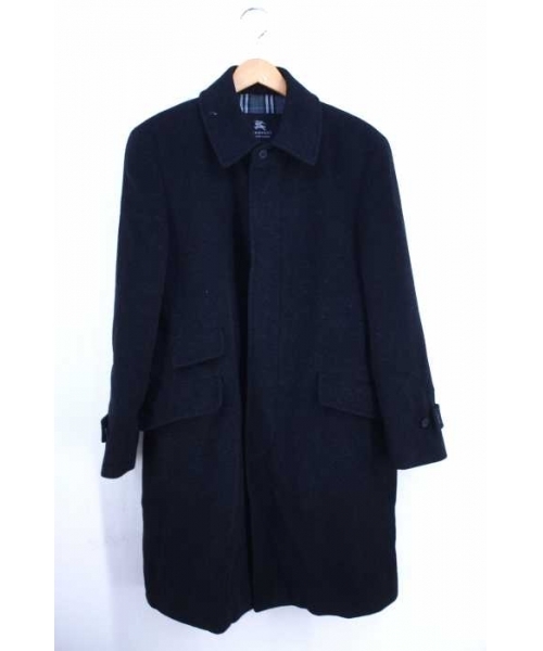 バーバリーブラックレーベル(三陽商会)メンズ ステンカラーコート