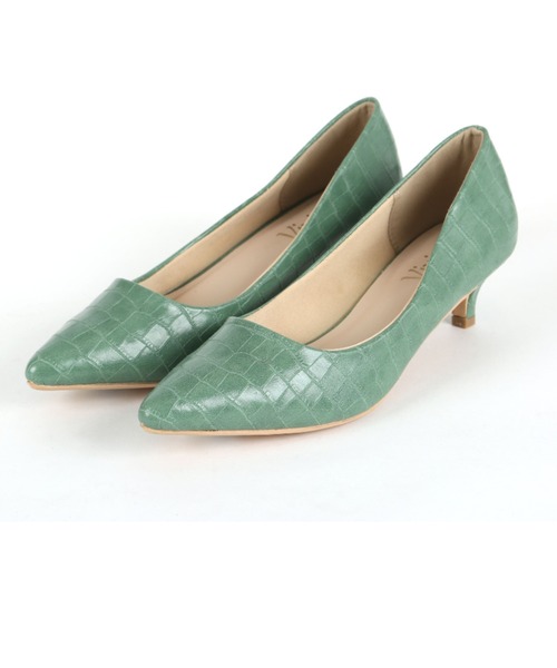 VIVIAN(ヴィヴィアン)の「ましゅまろクッション シンプルプレーンローヒールポインテッドトゥパンプス(パンプス・レディース・スモークグレー/ライトパープル/その他8/ブラック×グリーン/シルバー×キュービック/D/E/Olive /White/PINK/アクア/ブラック系その他2/ブラック系その他3/ベージュ系その他3/シルバー系その他7/ブラック系その他/パイソン/グレー系その他4/グレー系その他6/グレー系その他3/マルーン/Beige/パープル/ベージュ/ゼブラ/ピンク系その他3/オリーブ×ブラック/パープル系その他3/グリーン系その他3/ホワイト×ホワイト/ブラック×ブラック/グレー系その他5・23/24/25/26/22/25.5/22.5/24.5/23.5/21.5)」の17枚目の写真