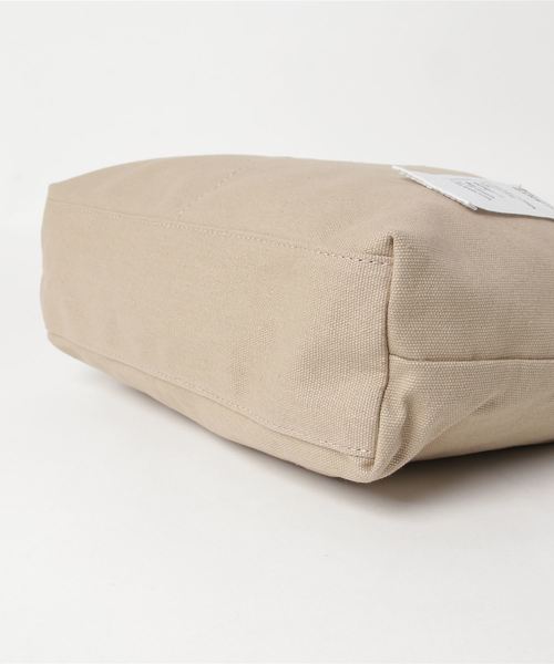 WEGO（ウィゴー）の「WEGO/キャンバス巾着トートバッグ（トートバッグ・レディース・キナリ/ブラック/ベージュ・FREE）」の13枚目の写真