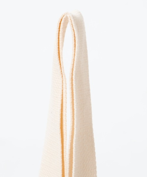 WEGO（ウィゴー）の「WEGO/キャンバス巾着トートバッグ（トートバッグ・レディース・キナリ/ブラック/ベージュ・FREE）」の10枚目の写真