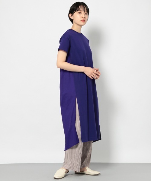 PAGEBOY（ページボーイ）の「バックストラップ切替ワンピース（ワンピース・レディース・ブラック/パープル/グレイッシュベージュ/ブラック系その他/グレー系その他2・FREE）」の10枚目の写真