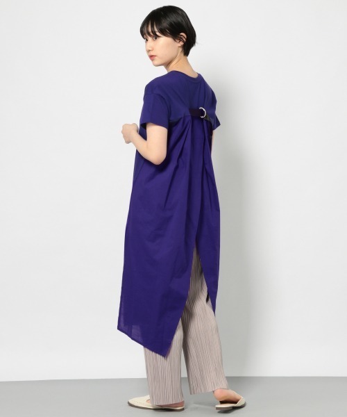 【ハリー⭐︎購入ページ】めいちゃんワンピ120cmお早め/ポンポン/バッグ PAGEBOY（ページボーイ）の「バックストラップ切替ワンピース