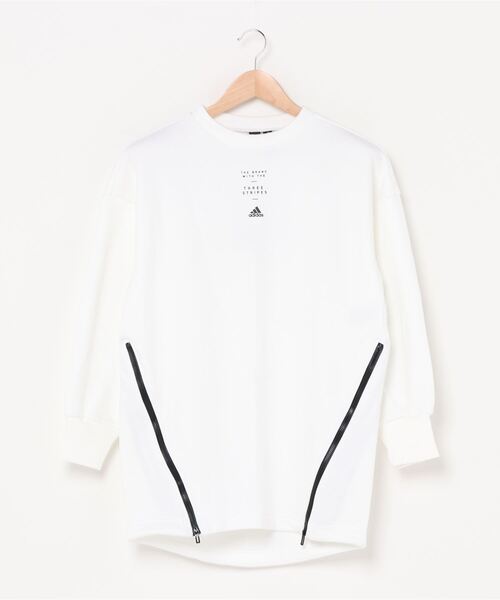 adidas - adidas アディダス ビッグシルエット スウェットワンピース GF7032 adidas（アディダス）の「adidas ビッグシルエット スウェット