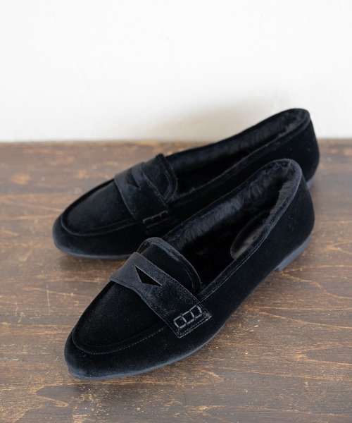 LEPSIM（レプシィム）の「ボアソフトマニッシュ　918164（その他シューズ・レディース・ブラック/レオパード/グレイッシュベージュ・MEDIUM/LARGE/SMALL）」の2枚目の写真