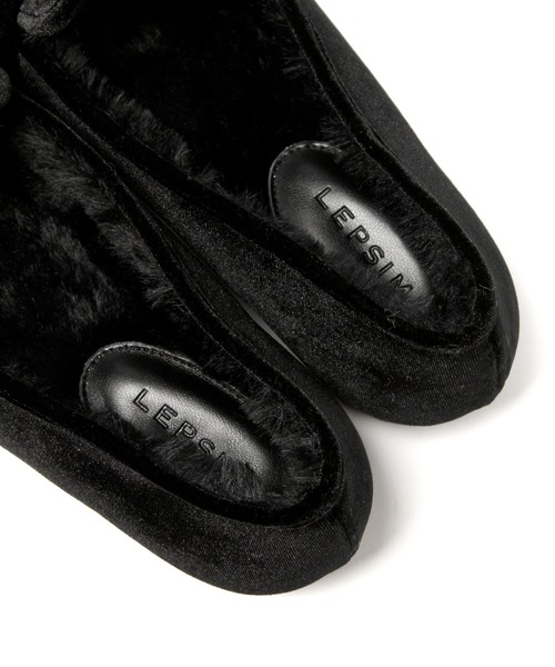 LEPSIM（レプシィム）の「ボアソフトマニッシュ　918164（その他シューズ・レディース・ブラック/レオパード/グレイッシュベージュ・MEDIUM/LARGE/SMALL）」の14枚目の写真