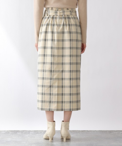 LOWRYS FARM（ローリーズファーム）の「チェックタイトスカート　895799（スカート・レディース・チャコールグレー/ベージュ/イエロー/アイボリー・MEDIUM/LARGE）」の21枚目の写真
