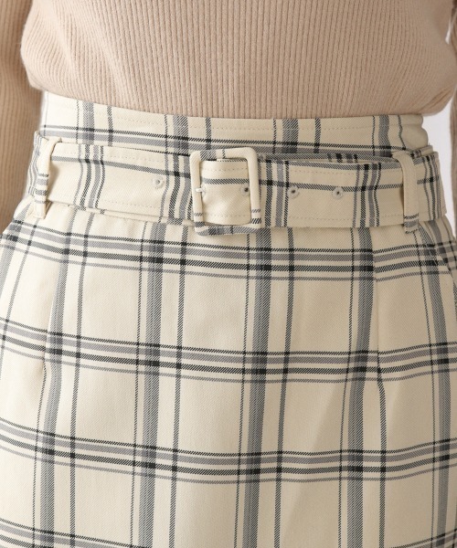 LOWRYS FARM（ローリーズファーム）の「チェックタイトスカート　895799（スカート・レディース・チャコールグレー/ベージュ/イエロー/アイボリー・MEDIUM/LARGE）」の22枚目の写真