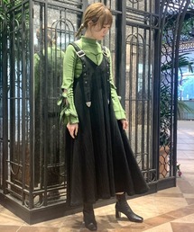 Candy Stripper | WIDE STRAP ジャンパースカート(ジャンパースカート)