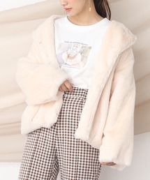 one after another NICE CLAUP | フェイクファーコート(その他アウター)