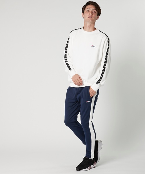 FILA（フィラ）の「【FILA】テーパードラインアンクルパンツ（その他パンツ・メンズ・ブラック/ネイビー・MEDIUM/LARGE/X-LARGE）」の18枚目の写真