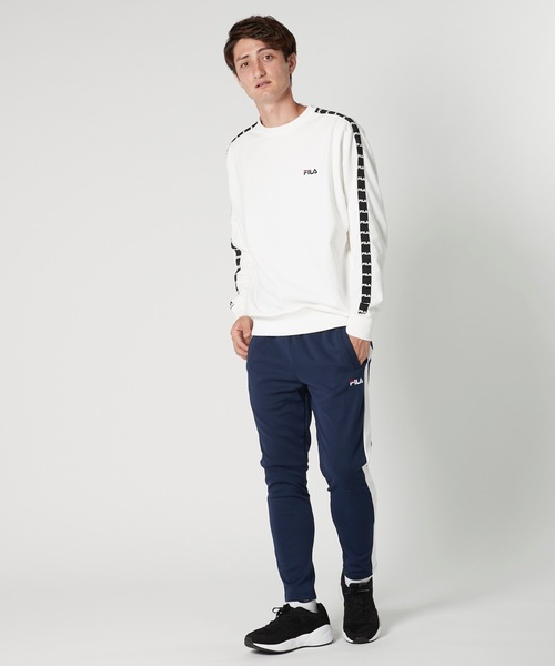 FILA（フィラ）の「【FILA】テーパードラインアンクルパンツ（その他パンツ・メンズ・ブラック/ネイビー・MEDIUM/LARGE/X-LARGE）」の19枚目の写真