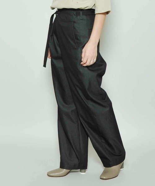 Johnbull（ジョンブル）の「シャンブレーサテンラップパンツ（その他  