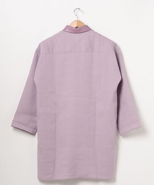 AERON(アーロン)の「AERON BLOUSE 777-11854(シャツ/ブラウス・レディース・ライトパープル・34)」の2枚目の写真