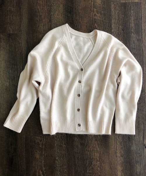 アンゴラニットカーディガン 