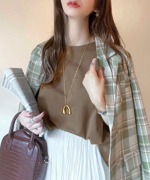 どんぐり様専用 インタックワイドサロペット + シアーカラー