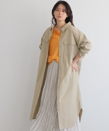 AMERICAN HOLIC | 綿CPOシャツワンピース(ワンピース)