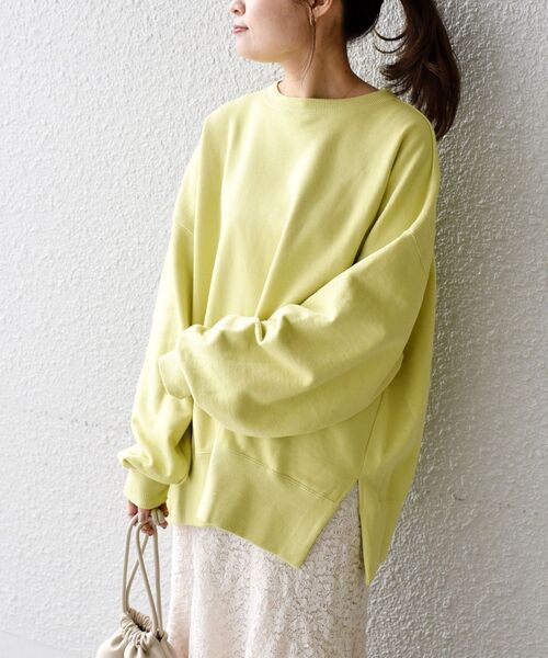 Onit コットンルーズスウェットトップス COTTON FRENCH TERRY LOOSE SWEAT SHIRTS（コットン裏毛ルーズ