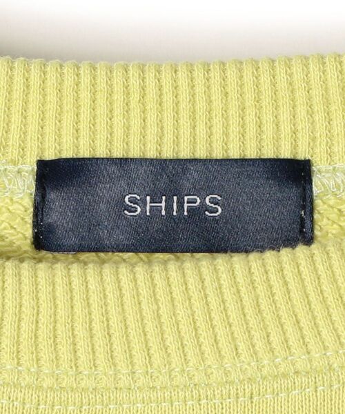 SHIPS（シップス）の「【WEB限定】オーガニックコットンルーズスウェット◇（スウェット・レディース・チャコールグレー/ナチュラル/イエロー/オレンジ・ONE SIZE）」の13枚目の写真