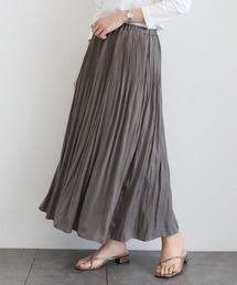 ソフトプリーツギャザースカート　＊●