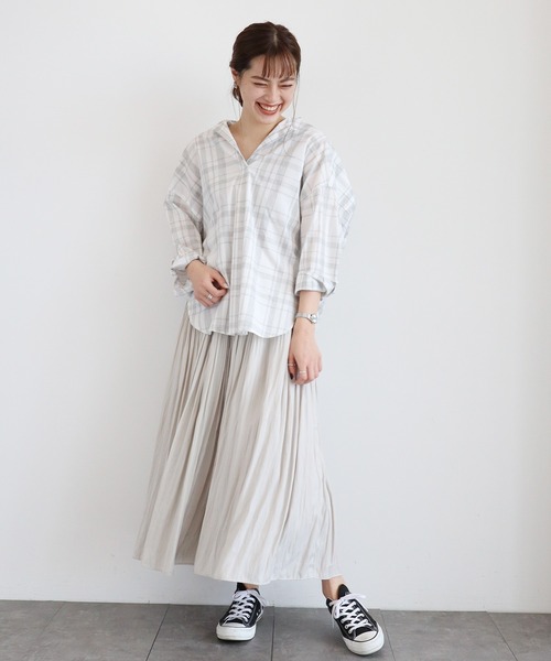 セール】ソフトプリーツギャザースカート ＊○（スカート）｜AMERICAN