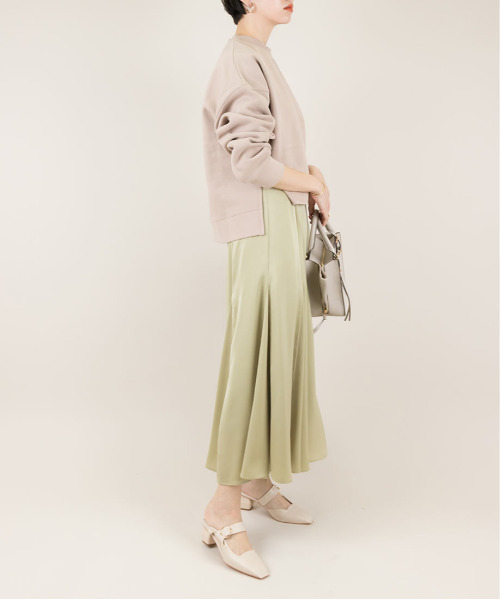 RANDA(ランダ)の「ソフト ねじりストラップスクエアカットミュール(パンプス・レディース・イエロー/グリーン/クリーム・M/L/LL/S)」の16枚目の写真