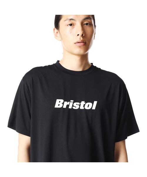 F.C.Real Bristol（エフシーレアルブリストル）の「POLARTEC POWER DRY AUTHENTIC LOGO TEE（Tシャツ/カットソー・メンズ・グレー/ネイビー/A/B・LARGE/X-LARGE/SMALL/MEDIUM）」の8枚目の写真