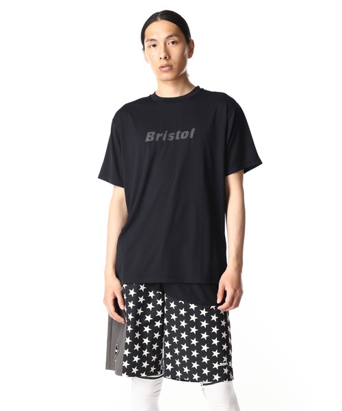 F.C.Real Bristol（エフシーレアルブリストル）の「POLARTEC POWER DRY AUTHENTIC LOGO TEE（Tシャツ/カットソー・メンズ・グレー/ネイビー/A/B・LARGE/X-LARGE/SMALL/MEDIUM）」の20枚目の写真