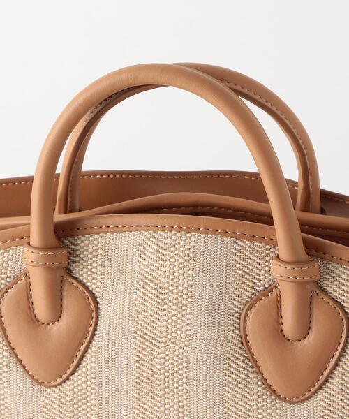 THE STATION STORE（ザ ステーション ストア）の「＜closet story＞ シート ポーチIN ショルダー トートバッグ（トートバッグ・レディース・ダークグレー/ベージュ・FREE）」の5枚目の写真