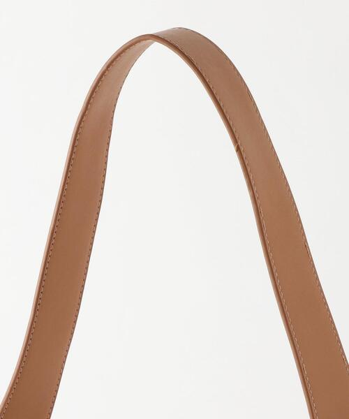 THE STATION STORE（ザ ステーション ストア）の「＜closet story＞ シート ポーチIN ショルダー トートバッグ（トートバッグ・レディース・ダークグレー/ベージュ・FREE）」の7枚目の写真