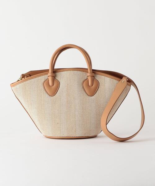 THE STATION STORE（ザ ステーション ストア）の「＜closet story＞ シート ポーチIN ショルダー トートバッグ（トートバッグ・レディース・ダークグレー/ベージュ・FREE）」の8枚目の写真