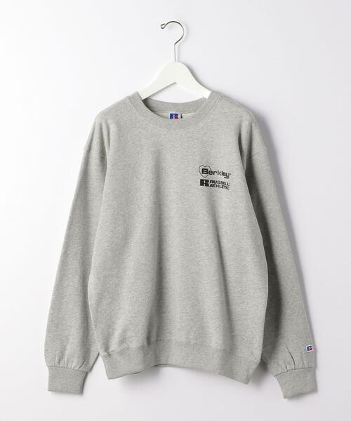 Russell Athletic（ラッセルアスレティック）の「別注 [ ラッセルアスレチック × バークレー ] RUSSELL ATHLETIC × Berkley ロゴ スウェット クルーネック（スウェット・メンズ・グレー/ナチュラル・MEDIUM/LARGE）」の14枚目の写真