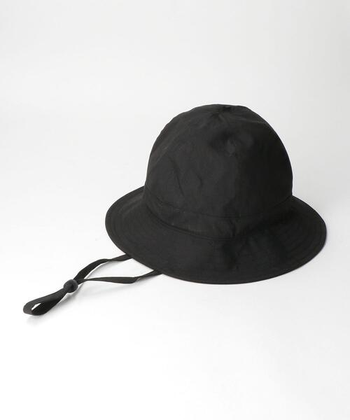 COMESANDGOES(カムズアンドゴーズ)の「<COMESANDGOES(カムズアンドゴーズ)> BALLOON HAT/ハット □□(ハット・メンズ・ブラック・FREE)」の3枚目の写真