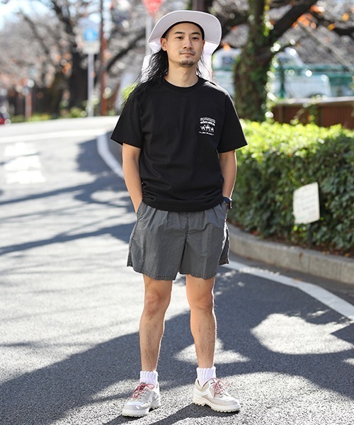 COMMON EDUCATION（コモンエデュケーション）の「S/S TEE "SPHINX"　ショートスリーブ T "スフィンクス”（Tシャツ/カットソー・メンズ・ホワイト/ブラック/サンドベージュ・LARGE/X-LARGE/MEDIUM）」の6枚目の写真