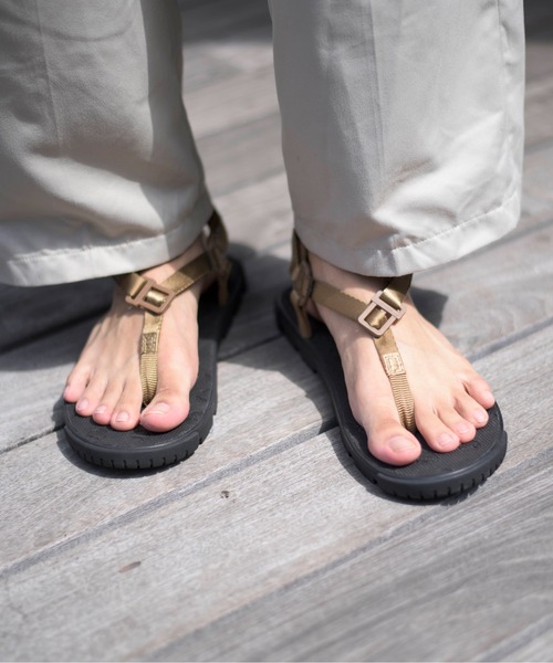 SHAKA（シャカ）の「【SHAKA】SLACKLINE BF 433186　スポーツトングサンダル（サンダル・メンズ・オリーブ/ブラック/ベージュ・9/6/7/5/8/10）」の5枚目の写真