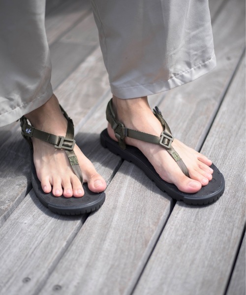 SHAKA（シャカ）の「【SHAKA】SLACKLINE BF 433186　スポーツトングサンダル（サンダル・メンズ・オリーブ/ブラック/ベージュ・9/6/7/5/8/10）」の10枚目の写真