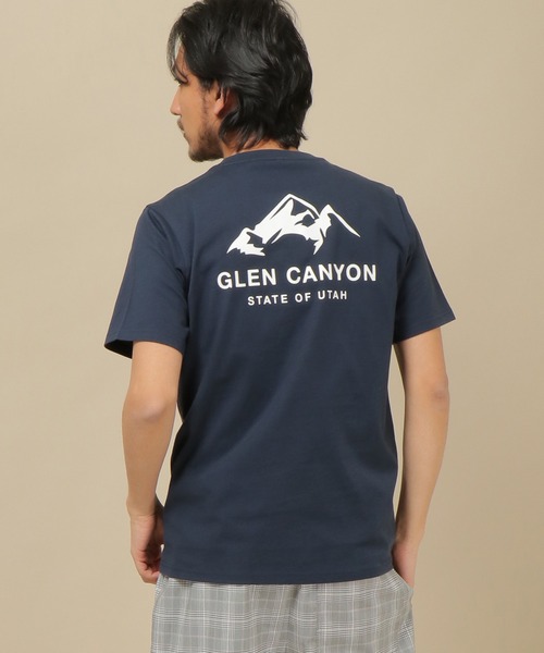 ikka(イッカ)の「汗染み軽減プリントT(Tシャツ/カットソー・メンズ・ホワイト/ネイビー/グレー/マスタード・L/S/XL/M)」の4枚目の写真