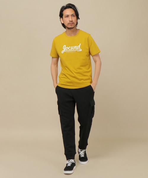 ikka(イッカ)の「汗染み軽減プリントT(Tシャツ/カットソー・メンズ・ホワイト/ネイビー/グレー/マスタード・L/S/XL/M)」の19枚目の写真