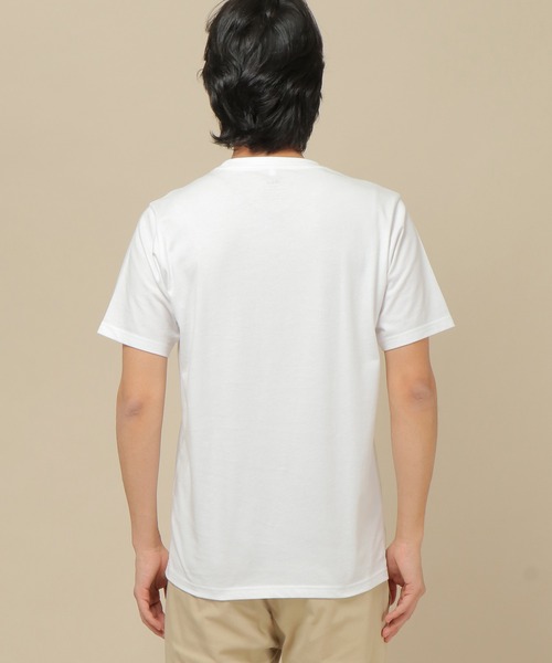 ikka(イッカ)の「汗染み軽減プリントT(Tシャツ/カットソー・メンズ・ホワイト/ネイビー/グレー/マスタード・L/S/XL/M)」の6枚目の写真