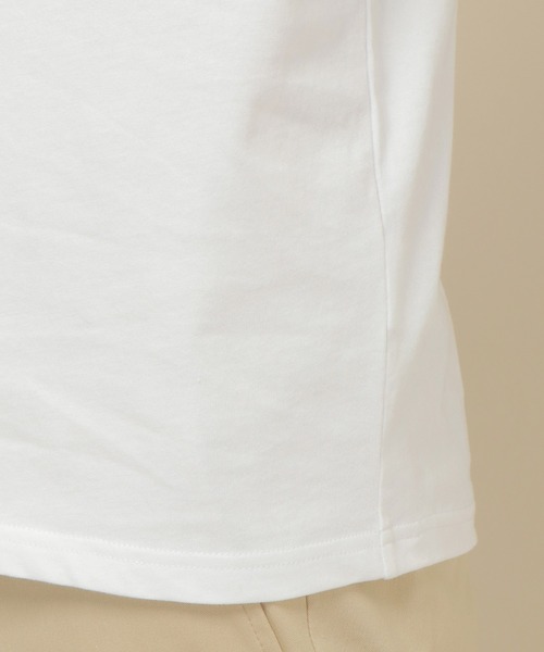ikka(イッカ)の「汗染み軽減プリントT(Tシャツ/カットソー・メンズ・ホワイト/ネイビー/グレー/マスタード・L/S/XL/M)」の9枚目の写真