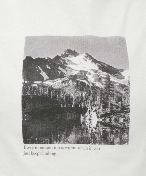 ikka(イッカ)の「汗染み軽減プリントT(Tシャツ/カットソー・メンズ・ホワイト/ネイビー/グレー/マスタード・L/S/XL/M)」の12枚目の写真