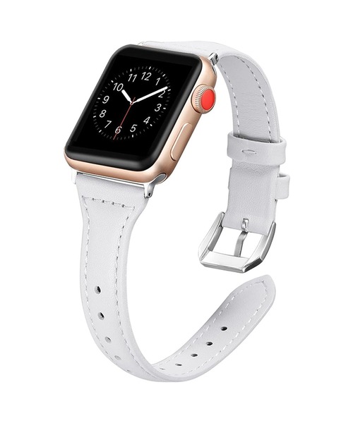SiNCERE（シンシア）の「Apple Watch Band/アップルウォッチ バンド テーパーレザータイプ 〈38-40mm/42-44ｍｍ用〉（デジタル腕時計・レディース・ホワイト/グレー/ベージュ/バーガンディー/ブラック/ラベンダー/ブラウン/グレイッシュベージュ/ブルー/ライトピンク/ライトブルー・38/42）」の20枚目の写真