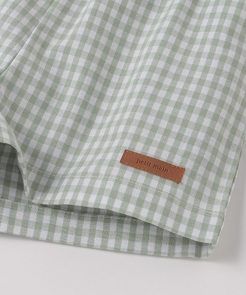 petit main（プティマイン）の「【miffy】バックミッフィーアップリケショートパンツ（その他パンツ・キッズ・オフホワイト/ライトグリーン/サックスブルー・80ｃｍ/90cm/110cm/100cm/120cm/130cm）」の15枚目の写真