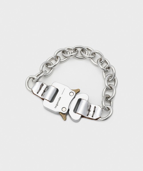 LEGENDA（レジェンダ）の「Heavy Chain Buckle Bracelet ～JAPAN MADE～（ブレスレット・メンズ・シルバー・FREE）」の6枚目の写真
