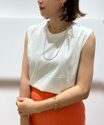 SHENERY | ノースリーブシルケットカットソー(Tシャツ/カットソー)