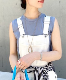 SHENERY | ノースリーブシルケットカットソー(Tシャツ/カットソー)