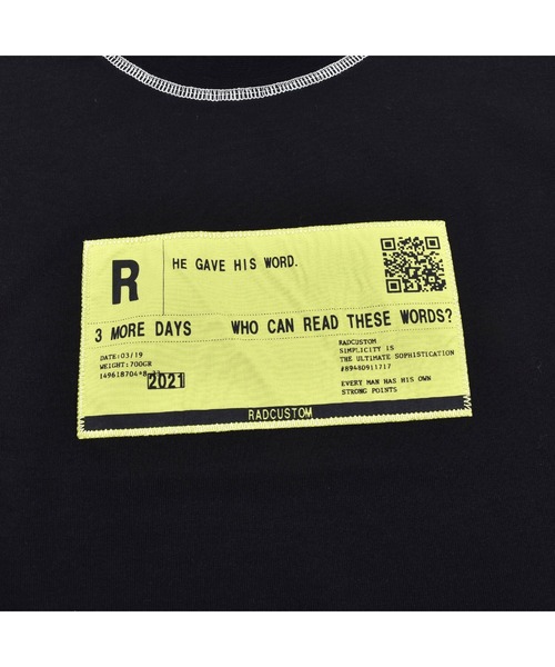 RAD CUSTOM（ラッドカスタム）の「RAD CUSTOM/フロント パッチ Tシャツ(120~160cm)（Tシャツ/カットソー・キッズ・グレー/ブラック・140/130/160/120/150）」の10枚目の写真