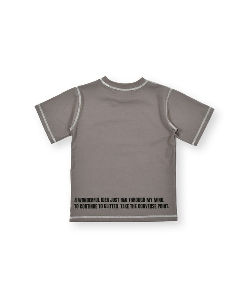 RAD CUSTOM（ラッドカスタム）の「RAD CUSTOM/フロント パッチ Tシャツ(120~160cm)（Tシャツ/カットソー・キッズ・グレー/ブラック・140/130/160/120/150）」の7枚目の写真