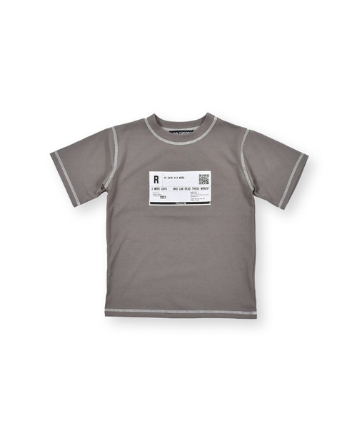 RAD CUSTOM（ラッドカスタム）の「RAD CUSTOM/フロント パッチ Tシャツ(120~160cm)（Tシャツ/カットソー・キッズ・グレー/ブラック・140/130/160/120/150）」の8枚目の写真